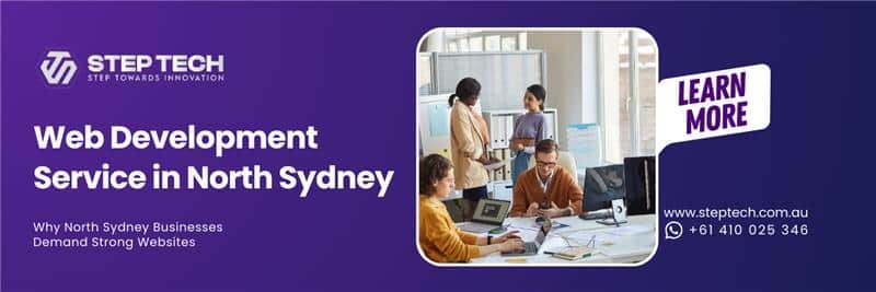 Web development service in North Sydney
