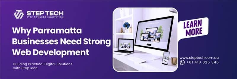 Web development service in Parramatta
